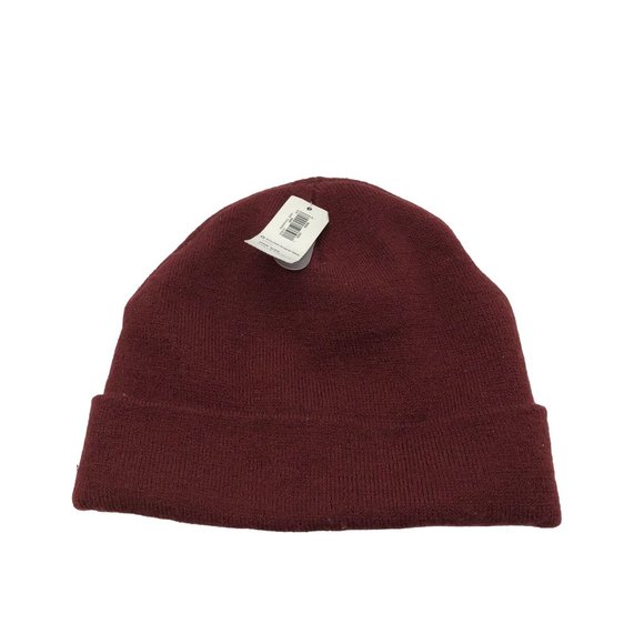 Old Navy Other - NWT Old Navy Kids Knit Beanie Hat Red Burgundy Unisex Boys Girls One Size